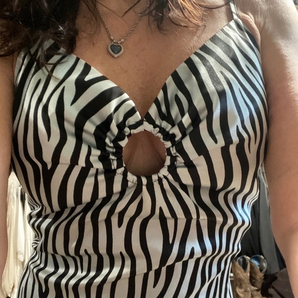 Zebra print dress - Picture 3 of 4